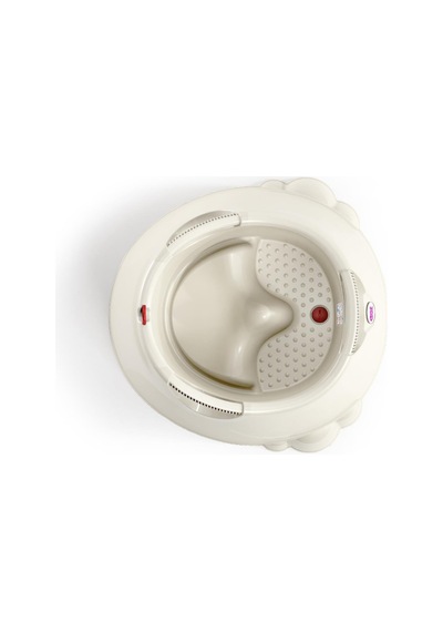 Okbaby Bebek Banyo Seti Opla Küvet & Splash Bebek Duşu Kırık Beyaz