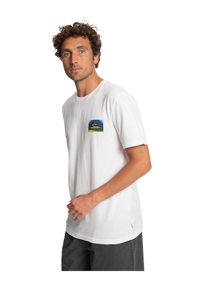 Quiksilver Colour Flow Erkek Tişört Beyaz