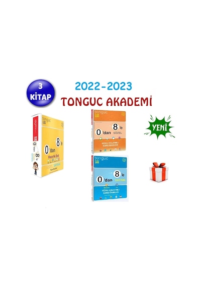 Tonguç 8. Sınıf Lgs 0 Dan 8 E Hazırlık Seti Tüm Dersler