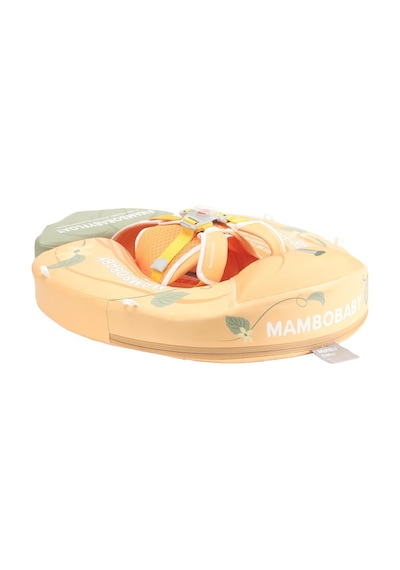 Mambobaby Yüzme Simidi - Pumpkin, Emniyetli, Gölgelikli Ve Ayak Destekli