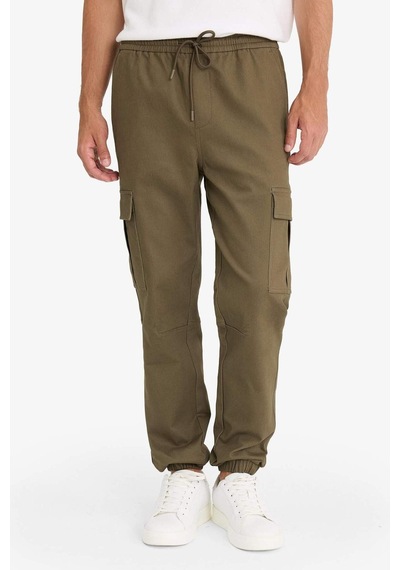 Defacto Kargo Cepli Jogger Paça Pantolon F2044ax25wnkh361 Haki-kh361