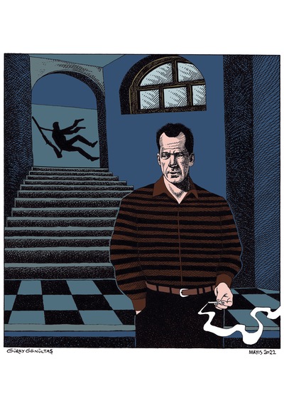 Bruce Willis - Digital Baskı Resim