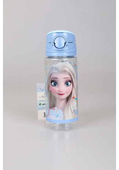 Yeni Sezon Lisanslı Frozen Elsa 500 Ml Trıtan Matara Açık Mavi Çok Renkli