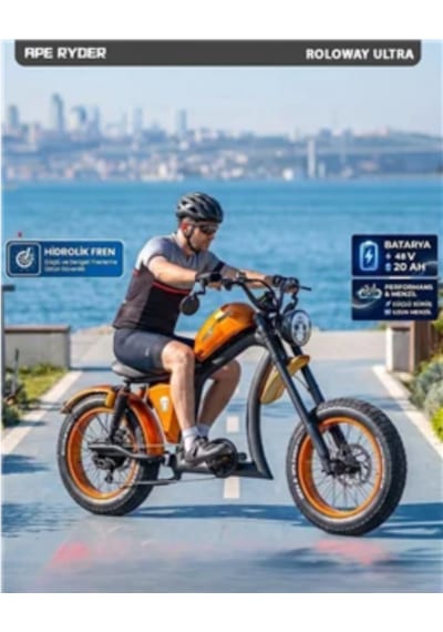 Ape Ryder Roloway Ultra Elektrikli Bisiklet Turuncu
