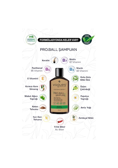 Pro.ball Saç Proteinli Bitkisel Şampuan Seti Onarıcı, Besleyici Güçlendirici Nemli Ve Parlak Saçlar Tüm Saç Tipleri Pro.ball Saç Proteinli Bitkisel Şampuan Seti Onarıcı, Besleyici Güçlendirici Nemli Ve Parlak Saçlar Tüm Saç Tipleri