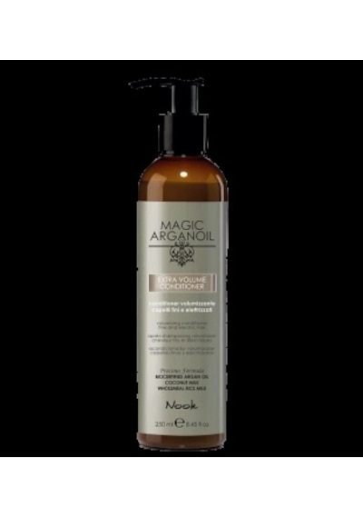 Nook Magic Arganoil Extra Volume İnce Telli Saçlar İçin Pirinç Protein Dolgunlaştırıcı Hacimlendirici Saç Kremi 250 ML
