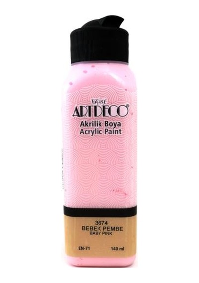 Artdeco Akrilik Boya 140 Ml. Bebek Pembe 070R-3674