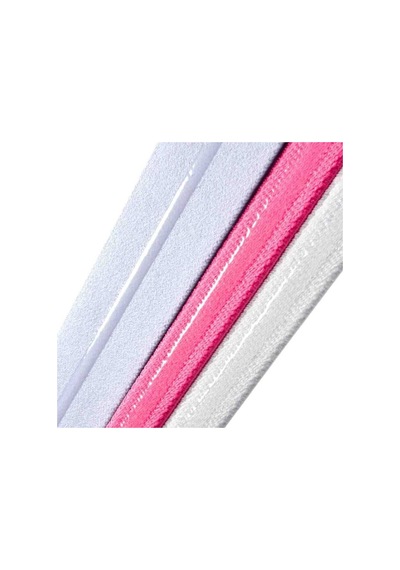 Adidas 3'lü Pembe Siyah Beyaz Saç Bandı Adac-16160 Çok Renkli