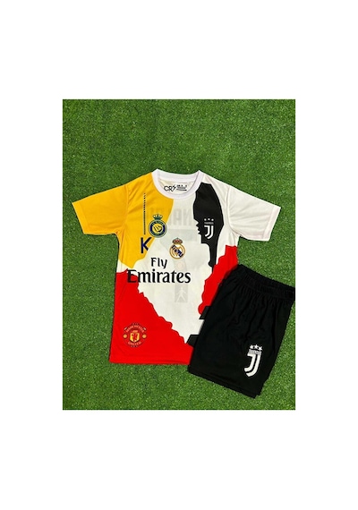 Cristiano Ronaldo Özel Tasarım Çocuk Forması Special Mix Çok Renkli