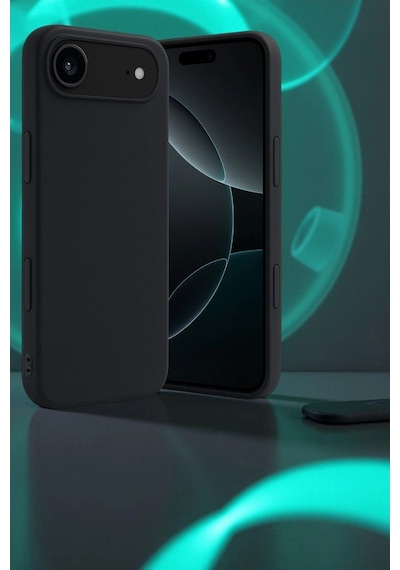 Apple iPhone Uyumlu   17 Air First Silikon - Siyah