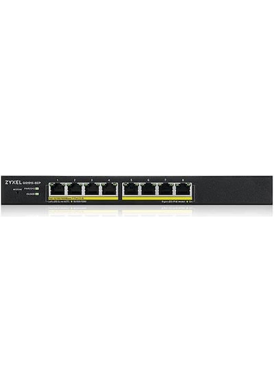 ZYXEL GS1915-8EP 8P 100/1000 SMART YÖNETİLEBİLİR POE HYBRID NEBULAFLEX SWITCH