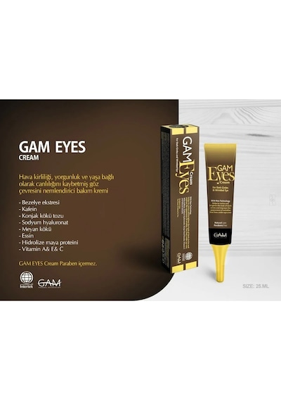 Gam Eyes Göz Altı Morluk Kremi 25 ML