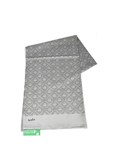 Benetton Elegante Uno Şal 1025 Yeni Gri