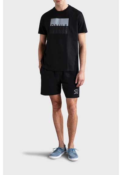 Paul & Shark Erkek T Shirt 24411050 011 Siyah SIYAH Siyah