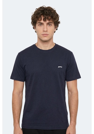 Slazenger Rosalva T Erkek Pamuklu Lacivert Tişört