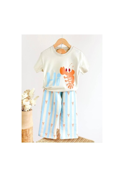 Poala Kids Blue Lobster Takım Çok Renkli