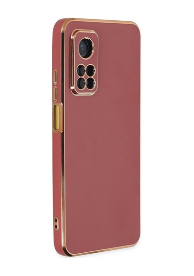 Xiaomi Mi 10t Kılıf Volet Silikon - Kırmızı -