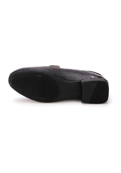 Kadın Hakiki Deri Günlük Klasik Loafer - Babet Ayakkabı Siyah
