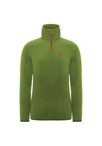 Thermoform Hztp19020 - Polarline Kadın Yarım Fermuarlı Sweatshirt Yeşil