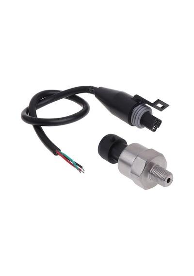 Alkatronik 500psi Basınç Sensörü 1/8" Npt Diş Paslanmaz Çelik Yağ Gaz Su Yakıt Tank Depo Lastik Hava Atmosfer