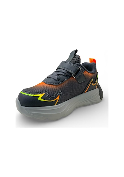 Pepino 2226 Çocuk Okul Öncesi Işıklı Rahat Sneaker Füme
