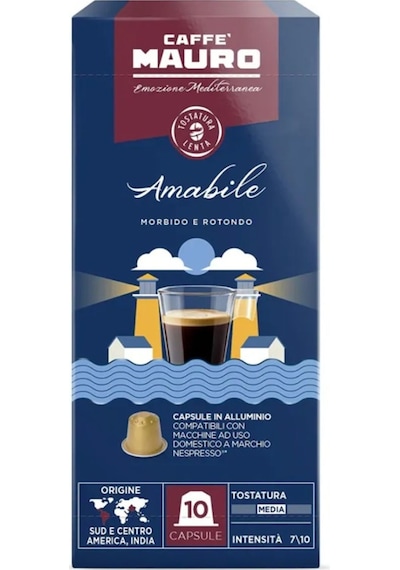 Caffe Mauro Amabile Nespresso Kapsül Kahve 10 Kapsul Kapsül Kahve