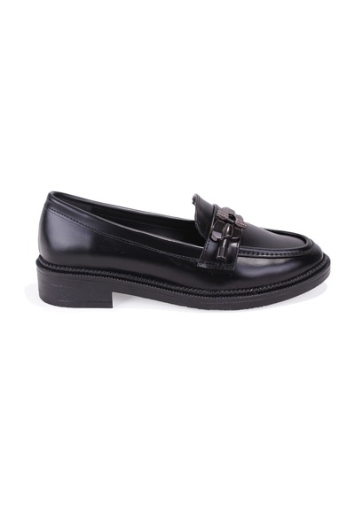 Dagoster Dza07-863705 Siyah Günlük Loafer Kadın Ayakkabı Siyah