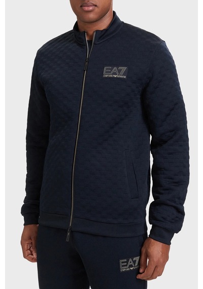Ea7 Regular Fit Dik Yaka Sweat Erkek Sweat 7m002246 Af26241 Ub102 Lacivert