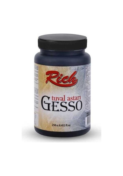 Rich Gesso 250cc Tuval Astarı Siyah /