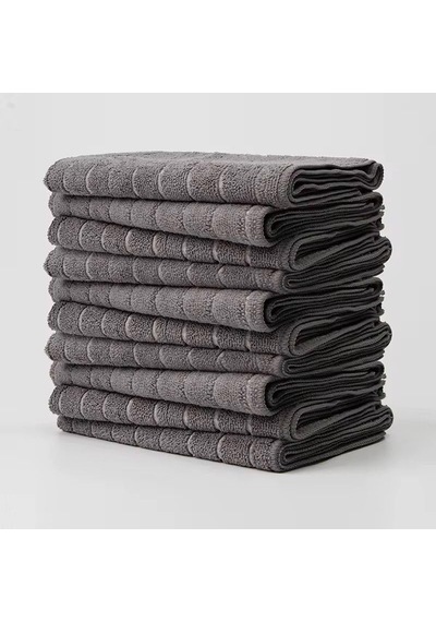 3 Adet Mikrofiber Kareli Mutfak Bezi, 40x40 Cm, Leke Ve Koku Tutmaz, 1100 Gsm, Deterjanla Kullanıma Uygun, Oto Yıkama Diğer