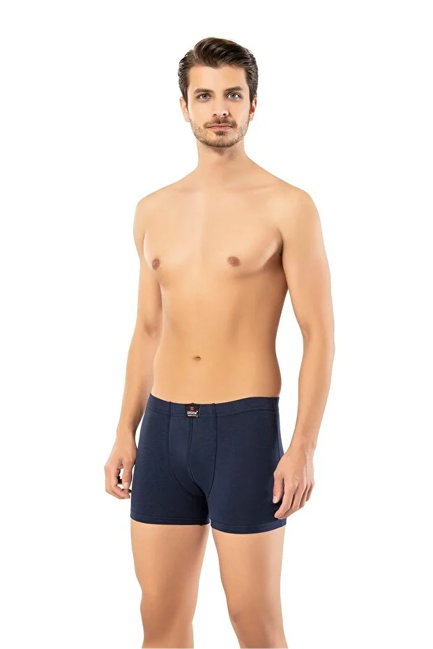 Erdem Erkek Lacivert Likralı Kutulu Boxer- 1420l