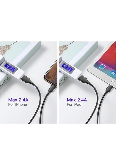 Kuulaa 1M Mfı Sertifikalı 2.4A Apple iPhone Uyumlu 11,11Pro Xs Xr-8 Usb Kablo (457755047)