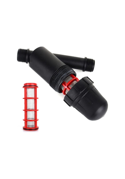 Plastik Hat İçi Elek Damlama Mini Filtre 2" 63 mm