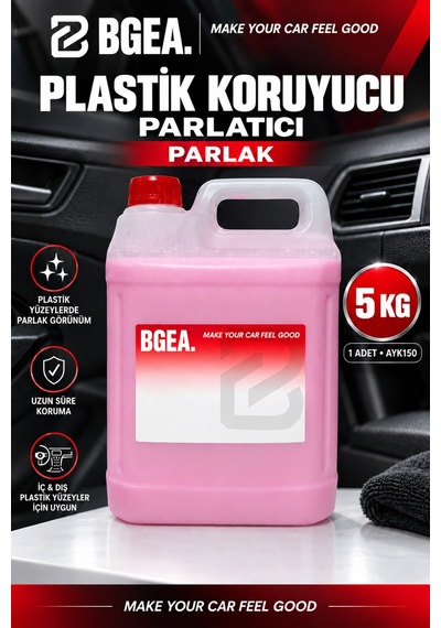 Bgea Plastik Koruyucu Parlatıcı Parlak 5 Kg Torpido Ve İç Trim Bakım Ürünü