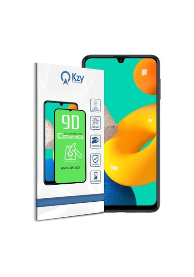 Samsung Uyumlu Galaxy M32 Tam Kaplayan Seramik Ekran Koruyucu (512232595) 20 Tl Fark Ile Apple  iPhone Hızlı Şarj Kablosu