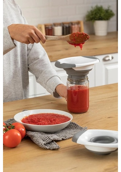 2'li Set Huni Akordiyon Katlanır Set - Katlanır Çeyiz Seti 2 Parça Plastik Diğer