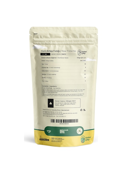 Online Çiftçi Kabuklu Ağaçaltı Antep Fıstığı 1 KG