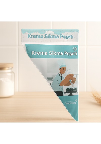 Naylon Krema Sıkma Poşeti 30 Cm