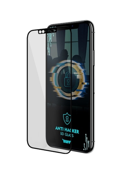 Buff Apple Uyumlu iPhone 11 Pro 5D Glass Anti Hacker Ekran Koruyucu