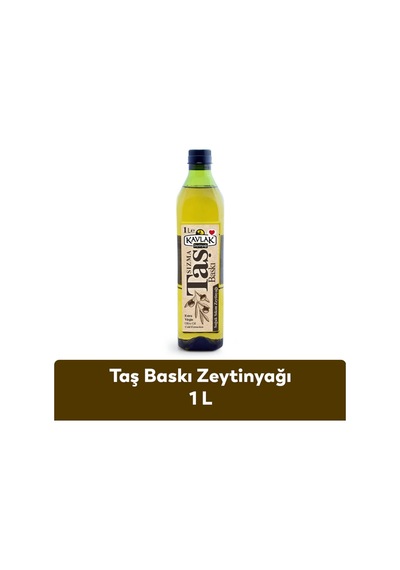 Taş Baskı Soğuk Sıkım Zeytinyağı 1 Lt Pet