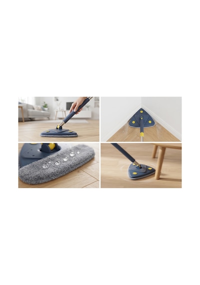 Triclean Pro Mikrofiber Üçgen Akıllı Mop