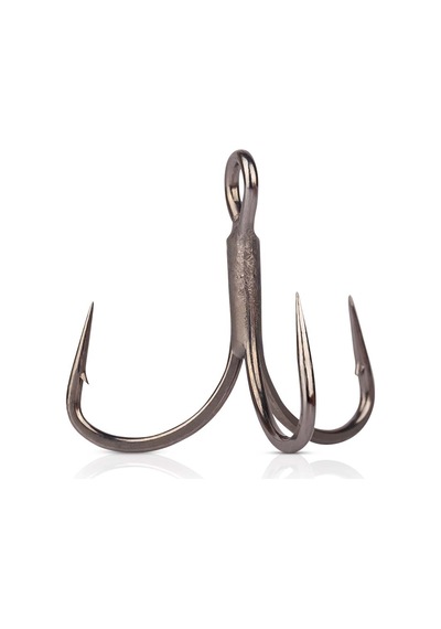 Mustad Alpha Point In-line Triple Grip Itg76ap Üçlü Olta İğnesi Tıtan Steel - No:8 - 6lı