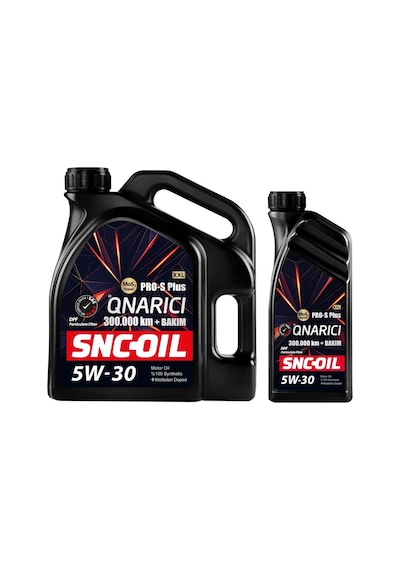 Snc Oil Icon Group 300.000 KM + Bakım Pro-S Plus 2XLOnarıcı 5W-30 Motor Yağı 4+1 L