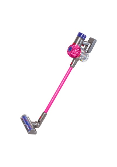 Casdon - Oyuncak Dyson Kablosuz Elektrikli Süpürge - Pembe