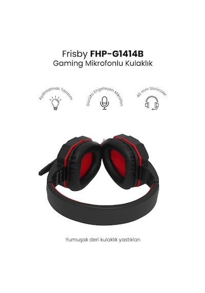 Ayrex Frisby Fhp-g1414b 3.5mm+usb Kablolu Oyuncu Kulaklığı