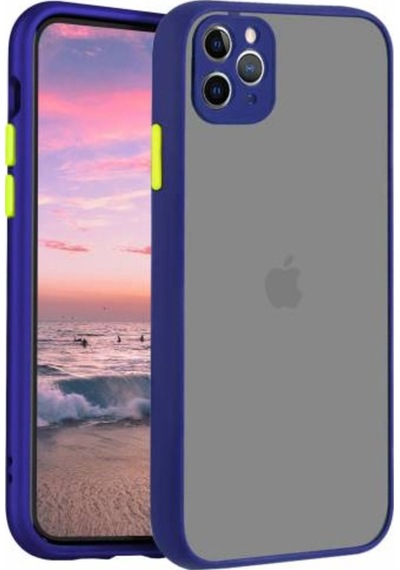Apple Uyumlu iPhone 11 Pro Kilif Lens Korumali Mat Silikon Kapak 449257950