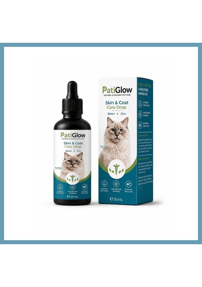 Patiglow Kedi Tüy Ve Deri Bakım Damlası 50 Ml Mbt06