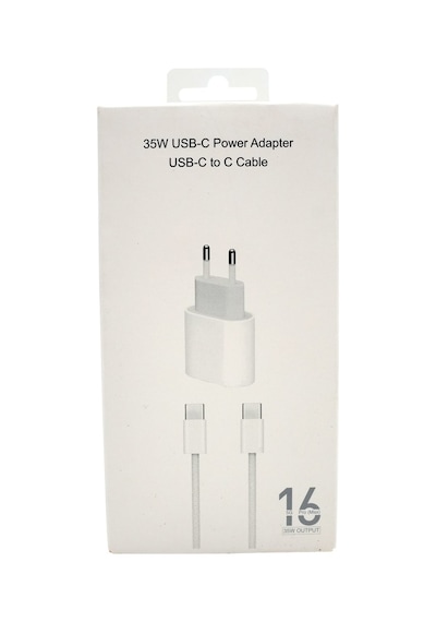 35w Usb-c Güç Adaptörü Ve Usb-c To C Kablo Seti