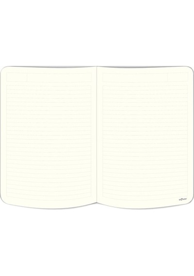 Hayvan Figürlü Dokulu Defter Çizgili Kaplan