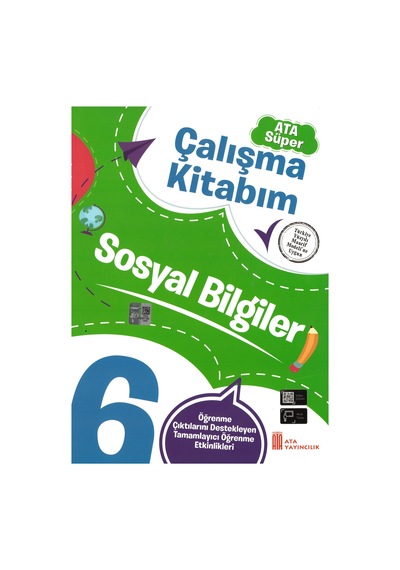 6. Sınıf Ata Süper Sosyal Bilgiler Soru Bankam + Çalışma Kitabım Seti